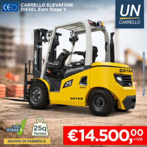 Carrello Elevatore Diesel DETAS 25q